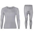 thumbnail image 1 of RYDCOT Men's Cotton Long Johns thermal Underwear Set Base Layer Lightweight Long Sleeve Top and Pajama Bottom for Spring/Summer Gray, 1 of 6