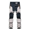 thumbnail image 1 of RYDCOT Men's Hiking Color Blocked Sports Pants Outdoor Quick Drying Pants Hiking Trousers with Pocket Khaki XL(XL), 1 of 8