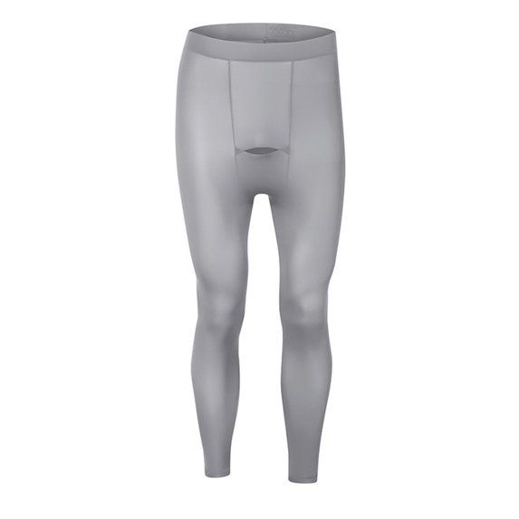 RYDCOT Men's Long Johns Performance Lightweight Ultra Solf thermal Baselayer Legging Pant Gray