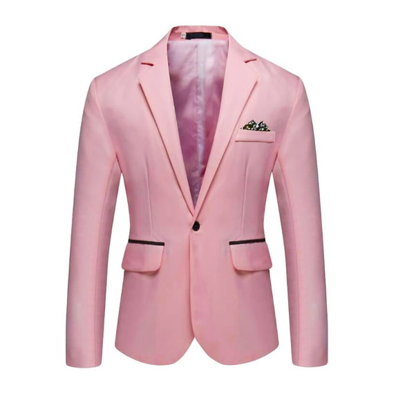 HWRETIE Men Stylish Casual Business Wedding Party Outwear Coat Suit Tops Fashion Office Jacket