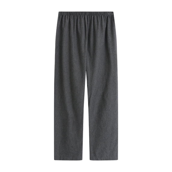 RYDCOT Mens 100% Cotton Knit Pajama Pant , Lightweight Soft Lounge Pants with Pockets Sleep Pj Bottoms for Men Gray