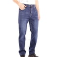 thumbnail image 1 of RYDCOT Mens Blue Low Rise Jeans Stretch Legacy Boot Cut Jean Size 30-56 Blue, 1 of 8