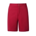 thumbnail image 1 of RYDCOT Mens Golf Dress Shorts with Pockets Stretch Waist Quick Dry 9 Inch Inseam Classic-Fit Lightweight Breathable Twill Chino Shorts for Hiking Casual Work Red, 1 of 9