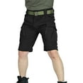 thumbnail image 1 of RYDCOT Mens Hiking Cargo Shorts with Zipper Pockets Waterproof Quick Dry Lightweight Stretch Short for Outdoor Fishing Campin Black, 1 of 9
