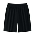 thumbnail image 1 of RYDCOT Mens Pajama Shorts, Mens Sleep Shorts Lounge Cool Soft Comfy Pj Bottom Sleeping Pants Breathable Summer Modal Sleepwear Black, 1 of 5
