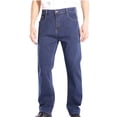 thumbnail image 1 of RYDCOT Mens Straight-Fit Relaxed Fit Jeans Stretch Cargo Denim Pant (Available in Big & Tall) Dark Blue, 1 of 8
