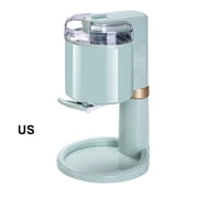 RYDCOT Portable Soft Serve Ice Cream Machines 1L, Home Automatic Soft Serve Ice Cream Maker, Countertop Small Ice-Cream Dessert Maker for Bar