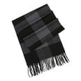 thumbnail image 1 of RYDCOT Premium Soft-Touch Plaid Tassel Scarf for Men, Elegant Winter Wrap Long Classic Scarves, 1 of 2