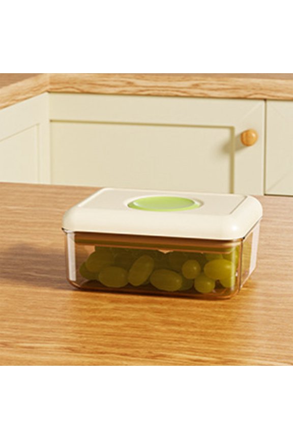 Push-Button Airtight Food Storage Containers with Lids, Stackable One Button Opening Food Containers, Kitchen Pantry Storage Containers for Snacks Salt Herbs Spices BPA-Free
