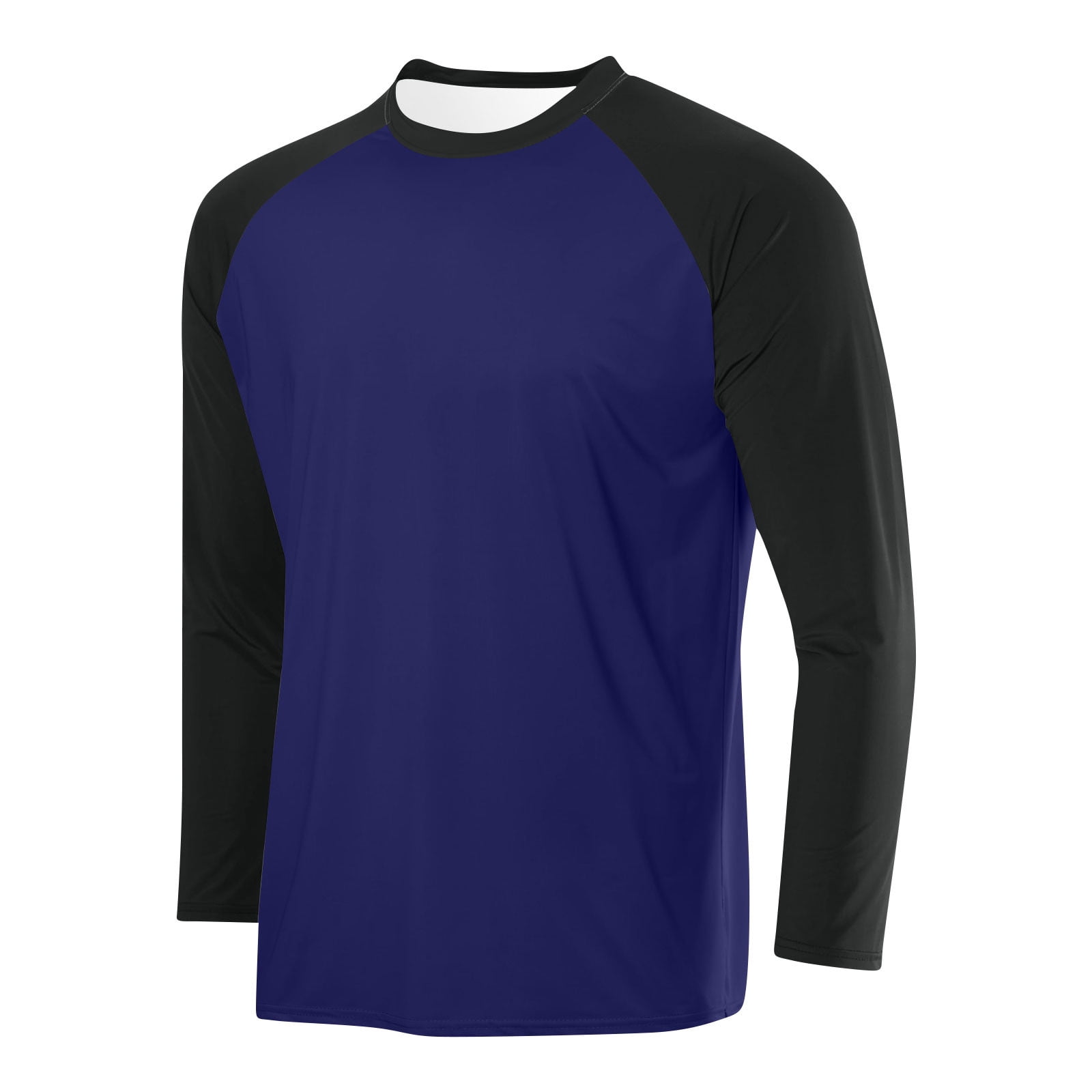 RYDCOT Raglan Shirt Men Soft Sports Jersey Style Long Sleeve