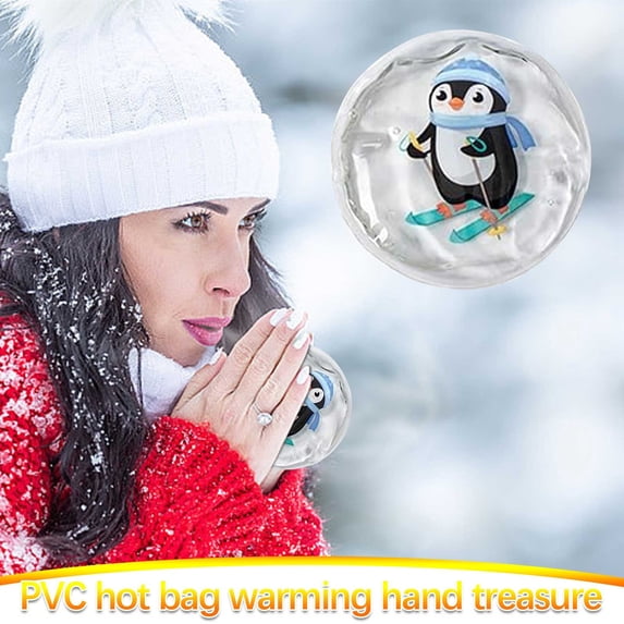 RYDCOT Reusable Hand Warmer, Activated Instant Heat Packs, Gel Heating Pad, Snap Hot therapy Compress for Pain Relief, Outdoor & Small Portable Size (1 Pcs)