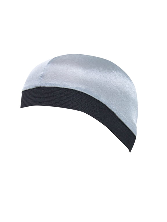 Silky Wave Caps for Men Women 360 Durag Cap Skull Cap Elastic Satin Hat Beanie Cap