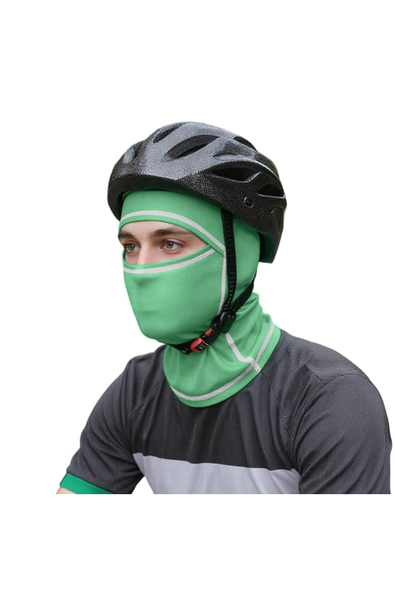 Ski Mask Balaclava, Motorcycle Riding Windproof Lightweight UV Protector for Men/Women Green