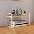 thumbnail image 1 of RYDCOT Small Bookshelf, Industrial Bookcase with Metal Frame and Backboard,Low Book Shelf,Book case for Small Spaces,Living Room,Bedroom and Home office, 1 of 6