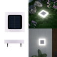 thumbnail image 1 of RYDCOT Solar Ground Lights Outdoor, Square Solar Powered Pathway Lights, Waterproof Anti Glare Solar Garden Lights Landscape Lighting for Patio Yard Deck Walkway (1 Pcs), 1 of 9