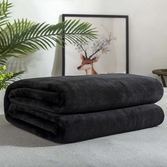 RYDCOT Super Soft Throw Blanket, Premium Silky Flannel Fleece Throw Size Microfiber Lightweight Blanket, All Season Use
