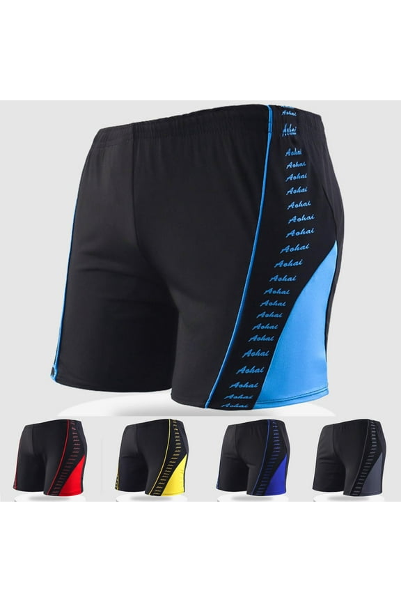 Swim Jammers for Men | Men's Waterproof Quick Drying Athletic Swimwear Jammer | Mens Jammer for Swimming | Mens Swim Jammers Yellow