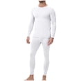 thumbnail image 1 of RYDCOT Thermal Underwear for Men Long Johns with Fleece Lined Base Layer Men Cold Weather Top Bottom thermal Underwear Set Black, 1 of 7