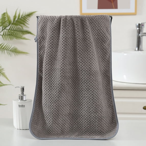 RYDCOT Thickened Bath Towel, Ultra Soft 100% Cotton Large Oversized Towel, Shower Pool Beach Towel, Absorbent Quick Dry Easy Care Gift