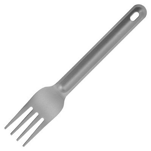 RYDCOT Titaniums Alloy Cutlery, Portable fork for Outdoor Camping Convenient To Carry and Storee (1Pcs)