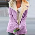 thumbnail image 1 of RYDCOT Trench Coats for Women Long Coats for Women Winter Quilted Jackets for Women Trench Coats for Women Petite Plus Size Purple, 1 of 6