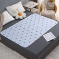 thumbnail image 1 of RYDCOT Waterproof and Washable Large Bed Pad, Reusable Washable Waterproof Mattress Protector, for Elderly Care Incontinence Protection Menstrual and Child Bedwetting (1Pcs, 59x39 In), 1 of 6