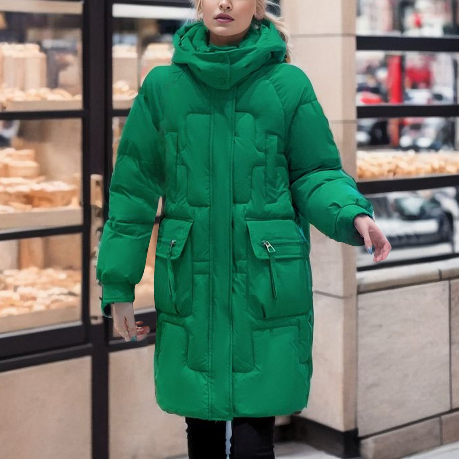 RYDCOT Winter Jackets for Women Long Puffer Jacket with Hood Winter