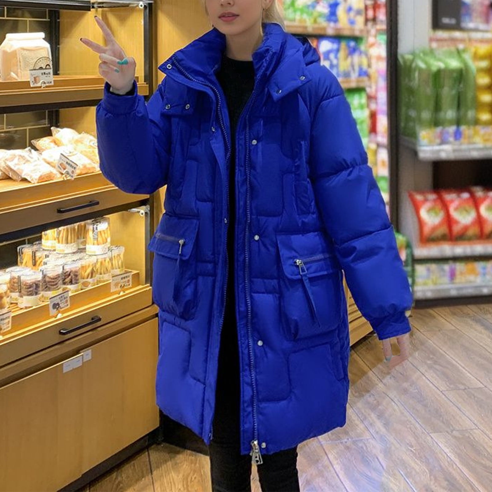 RYDCOT Winter Jackets for Women Long Puffer Jacket with Hood Winter