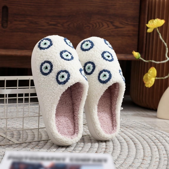 RYDCOT Thermal-lined Couple's Slippers - New Comfortable Home Lovely Winter Slippers For Men And Women Couples Thick Sole Warm Slippers