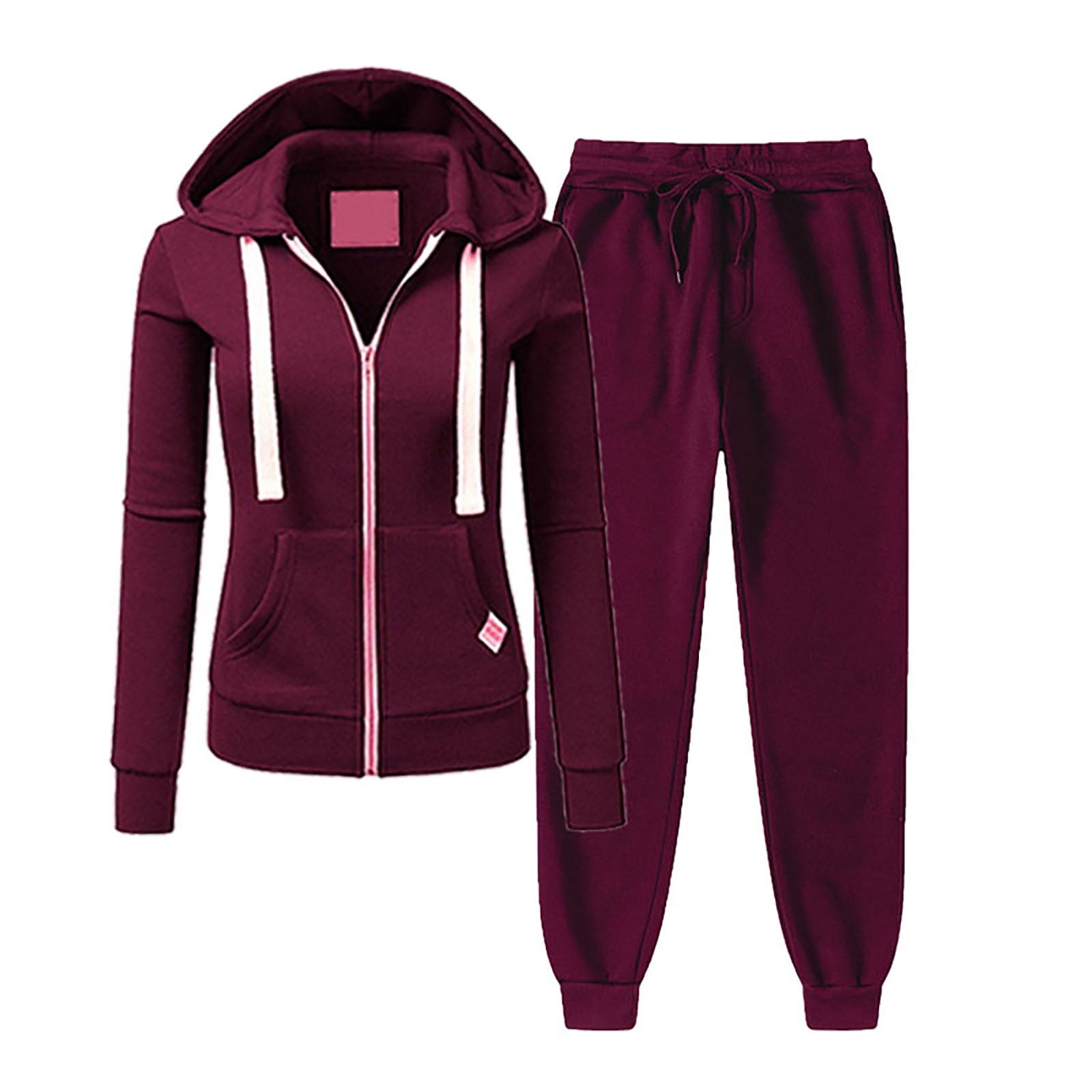 RYDCOT Women's Sweatsuits 2 Piece Hoodie Lounge Sets for Women 2023