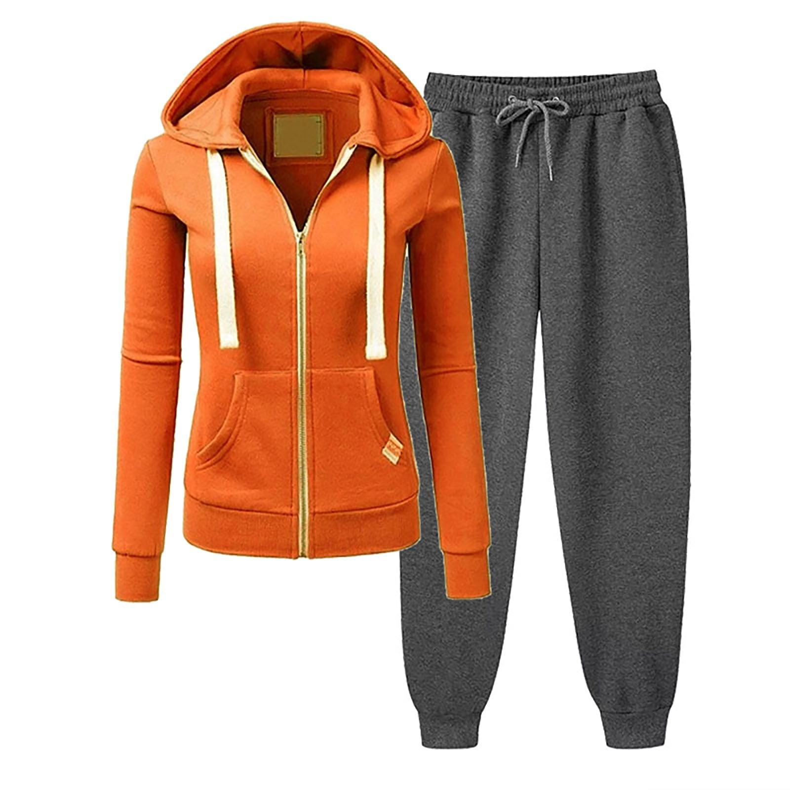 RYDCOT Women's Sweatsuits 2 Piece Hoodie Lounge Sets for Women 2023