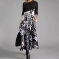 thumbnail image 1 of RYDCOT Womens Dresses Long Sleeve for Fall and Winter Casual Slim Long Bohemian Printed Flowy Dresses for Women Spring Dresses for Women 2024, 1 of 6