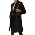 thumbnail image 1 of RYDCOT Womens Winter Coats Women Long Coat Black Jackets for Women Casual Fashion Baby Pink Trench Coats for Women Black, 1 of 9