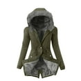 thumbnail image 1 of RYDCOT Womens Winter Coats with Hood and Pockets Clearance Sherpa Lined Parka Jacket Warm Thick Long Jacket Hooded Overcoat on Clearance, 1 of 4