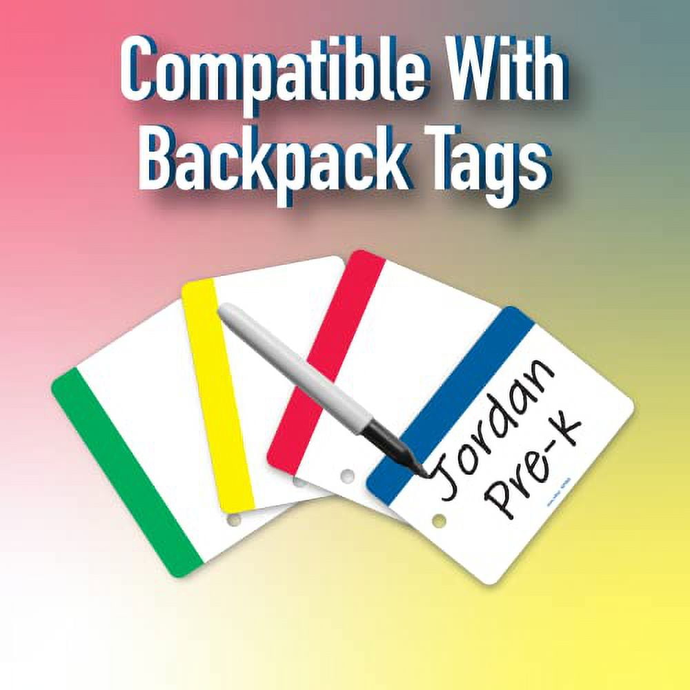 RYDIN Parent Pickup Safe Dismissal Rearview Mirror Hang Tags (Pack of