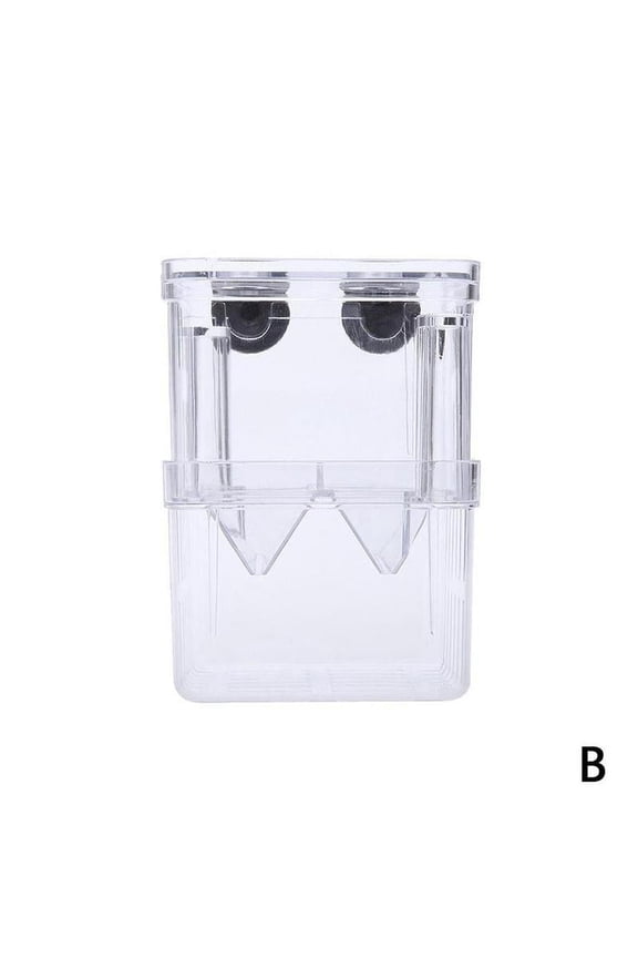 RYGRZJ 1 Pcs Fish Breeding Box Shrimp Hatchery Fish Tank Incubator Isolation F2M0