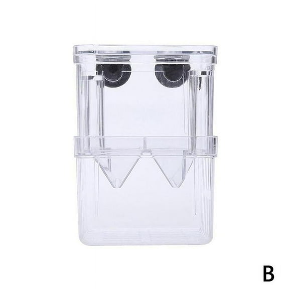 RYGRZJ 1 Pcs Fish Breeding Box Shrimp Hatchery Fish Tank Incubator Isolation F2M0