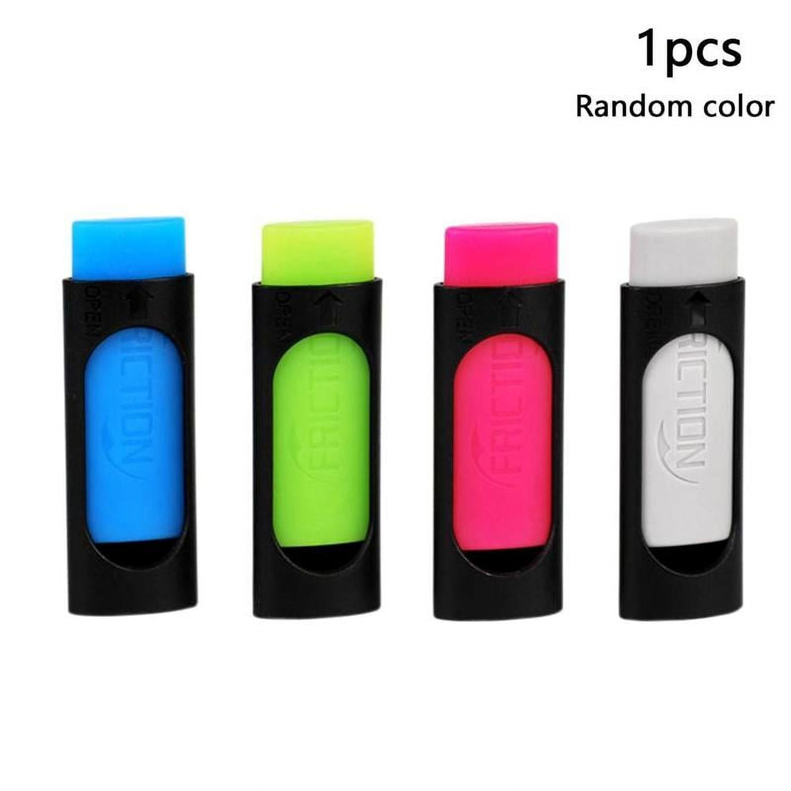 RYGRZJ 1 Pieces Fine Ink Eraser Kids Gift Student Stationery A Good for Your Supplies Office School Erasable Pen Partner P4Y6