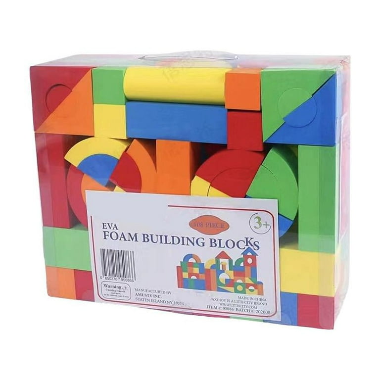 RYGRZJ 30 Building Blocks Kindergarten Baby Scene Building Blocks