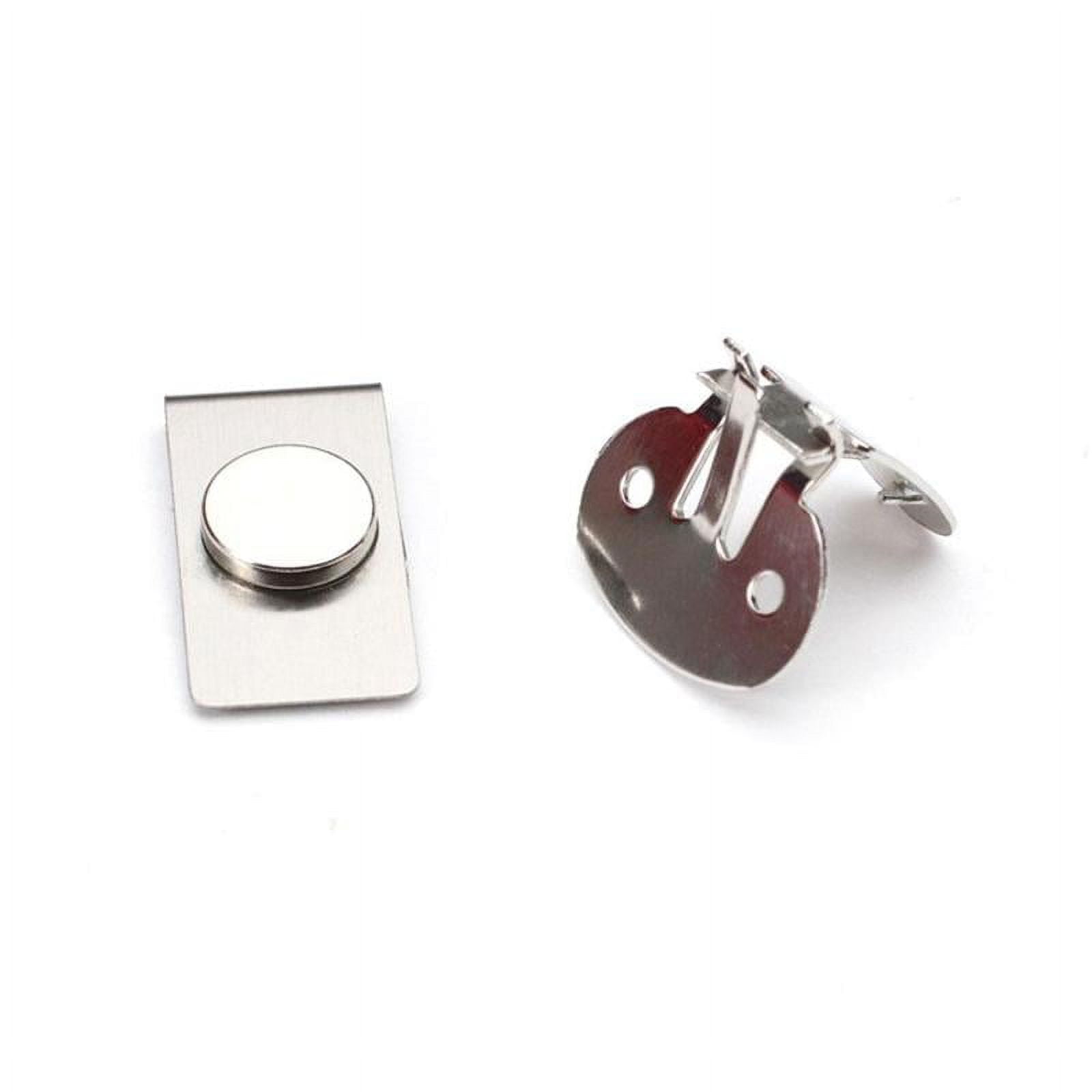 RYGRZJ Silver Invisible Tie Clip Automatic Positioning Fixed