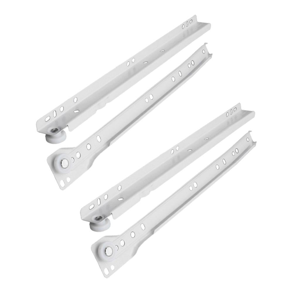 RYGRZJ Two Pairs Of Wh0.7 Thick 16 Inches 40 Cm Long Powder Rails ...