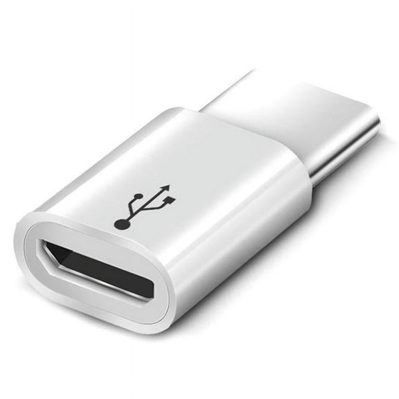 RYGRZJ White Type-C Adapter Type-C To Micro Android Phone Adapter Charging Data Adapter