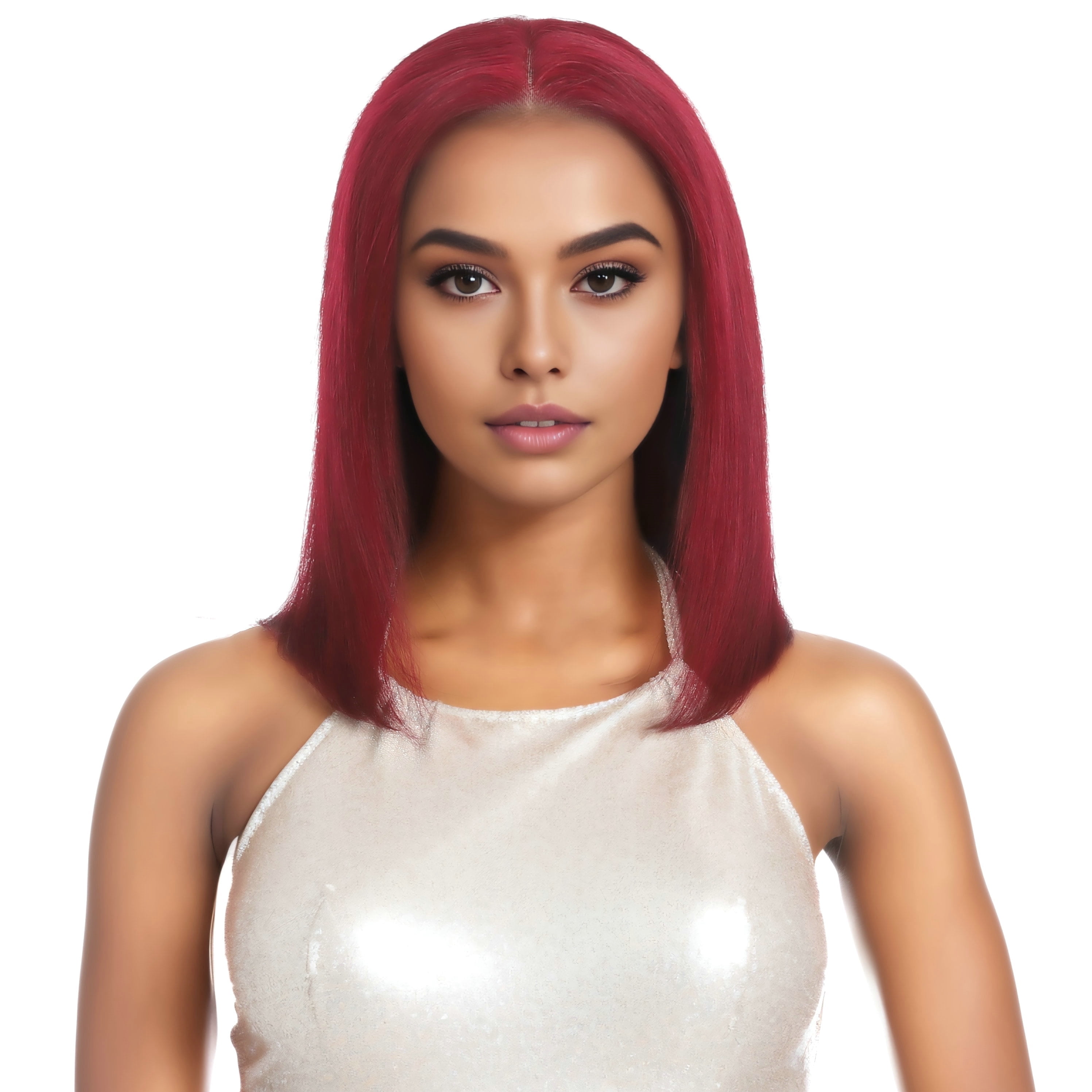 RYHAIR 12 inches 100% Human Hair 13x4 HD Lace Front Bob Wig with Pre Plucked Natural Hairline for Women