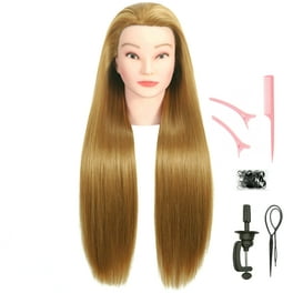 Training Head 26-28 Mannequin Head Synthetic Fiber Cosmetology Doll Head  Hair Styling Manikin Braiding Head Hairdresser Training Model for Cutting -  Imported Products from USA - iBhejo