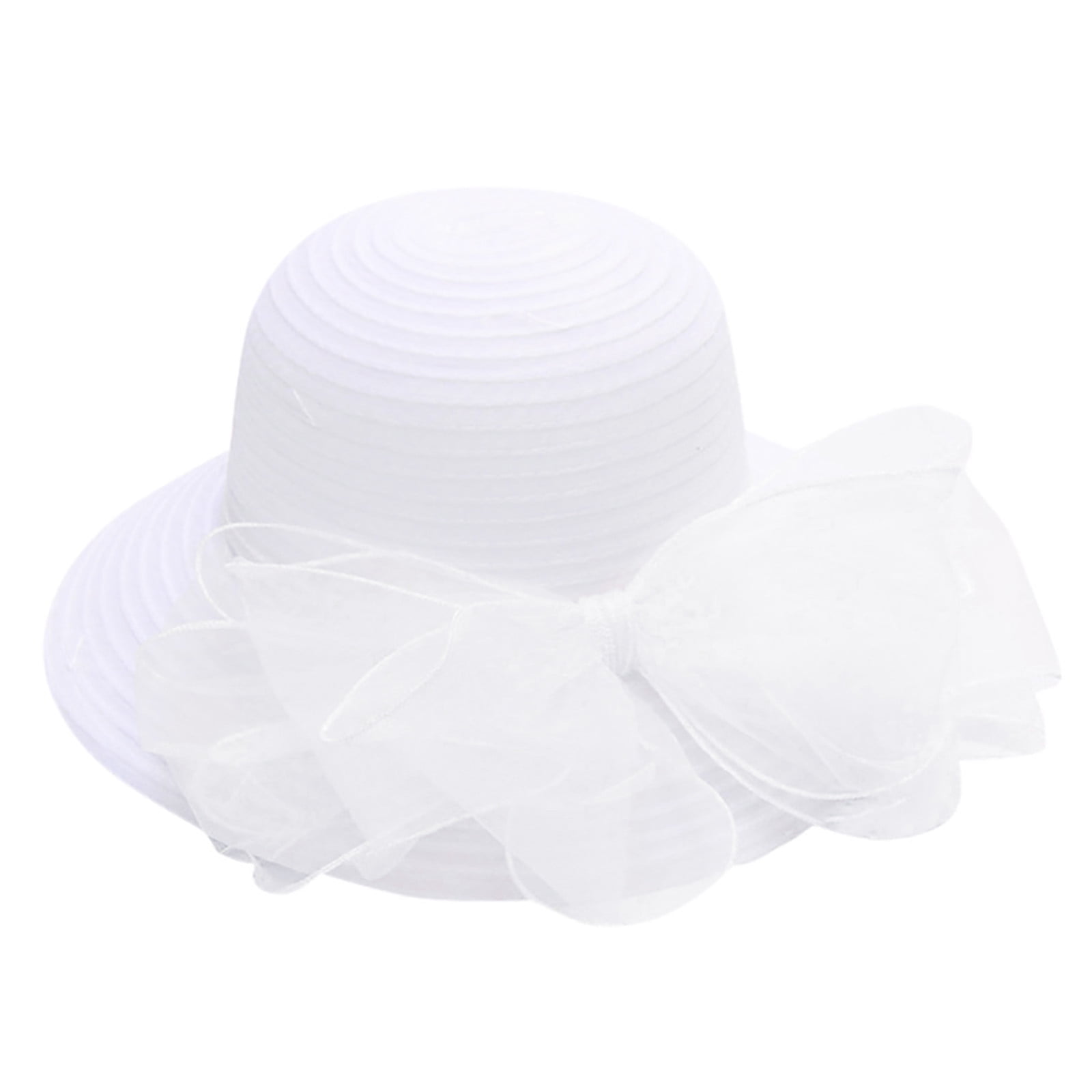 RYKJLWY Church Hats for Women Women Church Derby Dress 