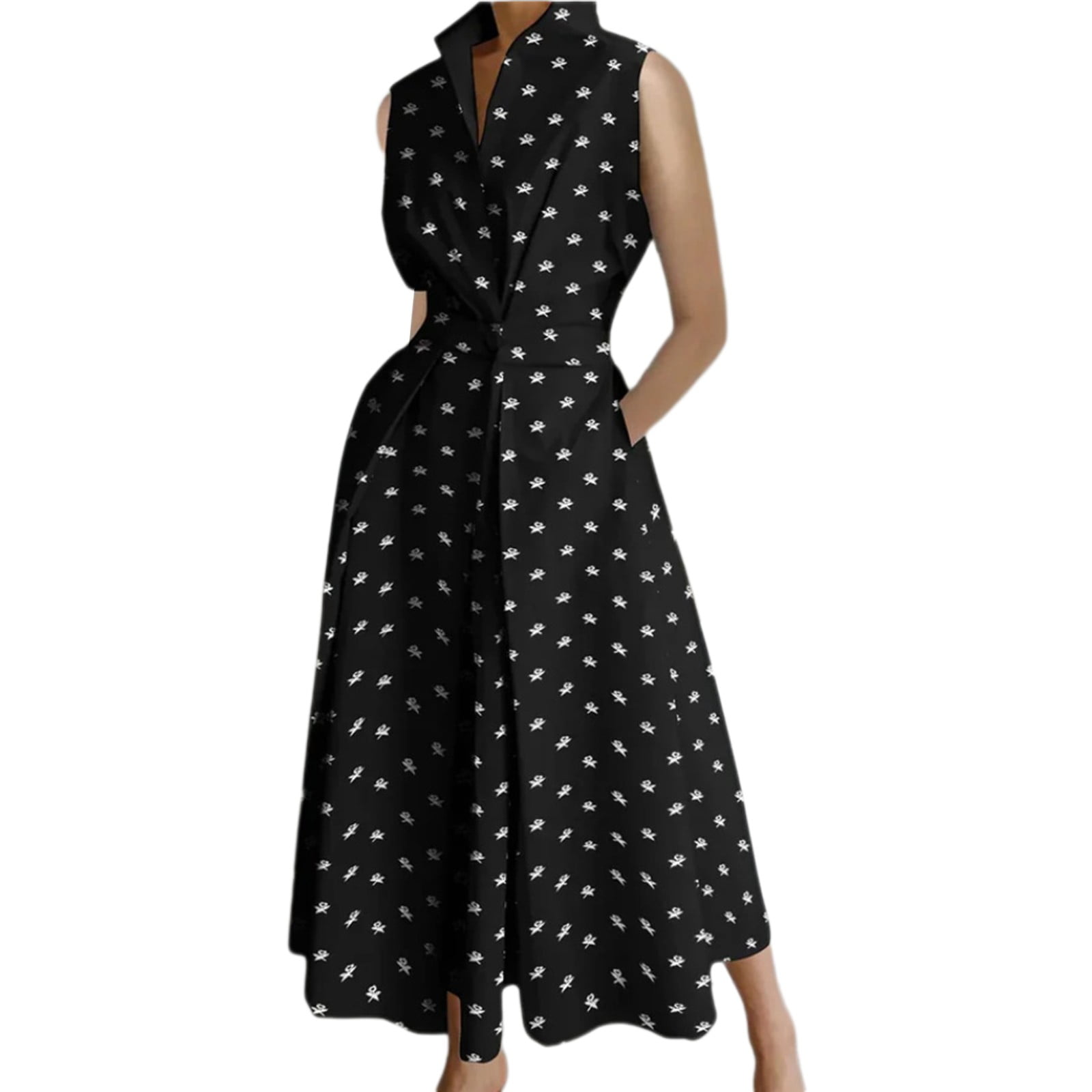 black and white fishtail dress Black 1930s Spiderweb Mesh Stripe Fishtail Dress