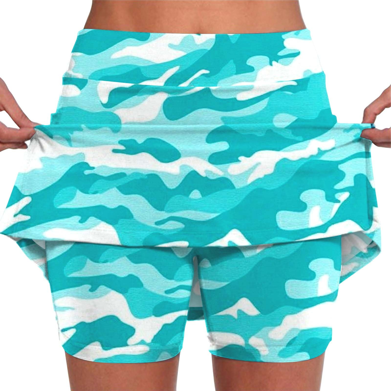 RYKJLWY Women's Athletic Skirts Women's Fashionable Athleisure Skirt ...
