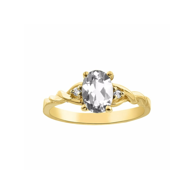 April birthstone clearance ring walmart