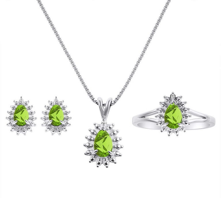Matching birthstone deals necklaces