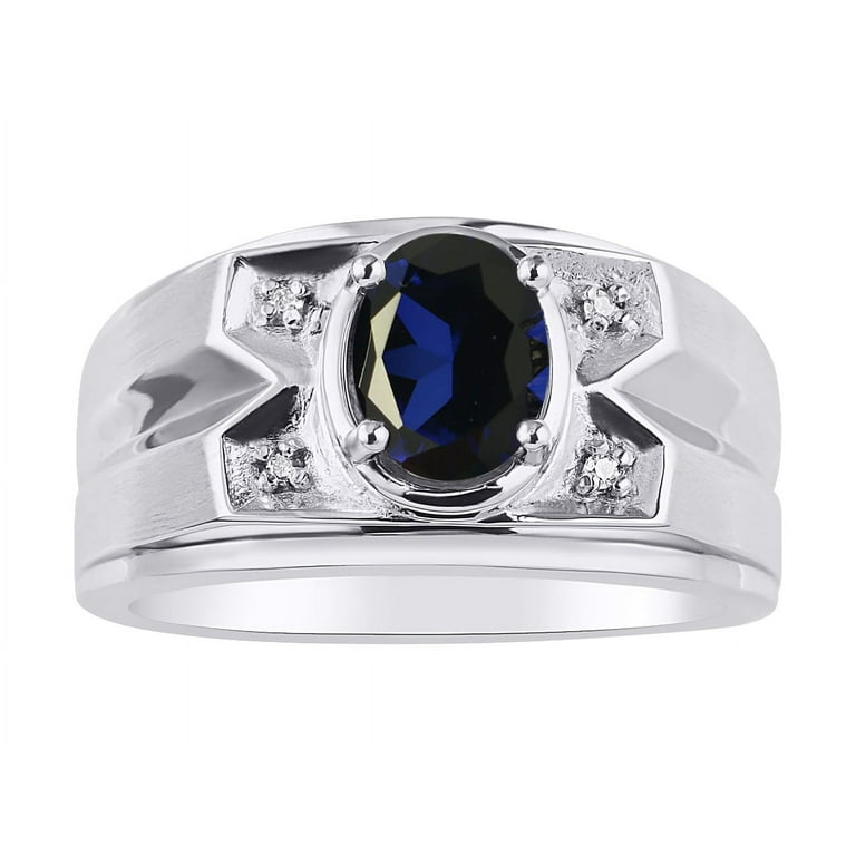September birthstone deals mens ring
